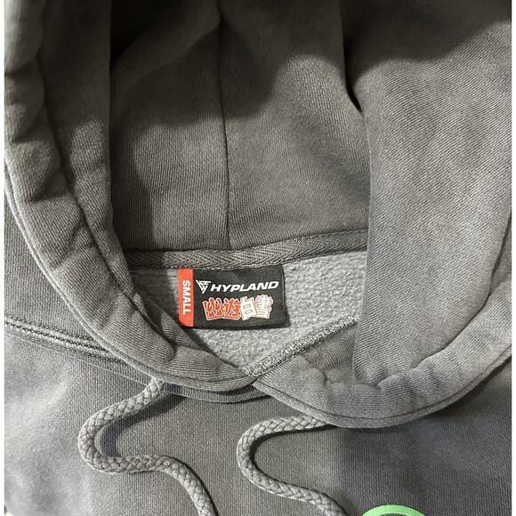 HYPLAND MEN’S YYH TEAM TOGURO HOODIE GREY YU YU HAKUSHO SIZE SMALL - Picture 11 of 11